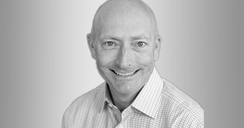 Black and white headshot of Craig Fowler Board Vice-Chair, DAA